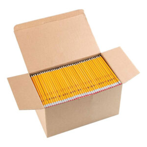 Bulk #2 HB Pencils – 1000 Pre-Sharpened Wood-Cased Graphite Pencils with Erasers (Yellow)